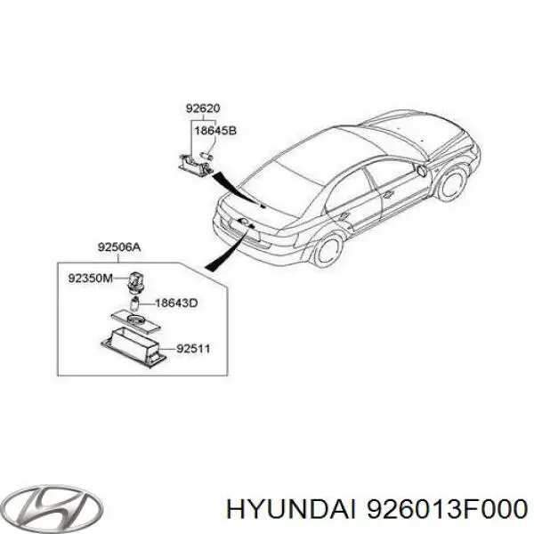 Quebra-luz da luz de fundo da seção de bagagem Hyundai/Kia 926013F000 preço, a partir de 16,16 USD