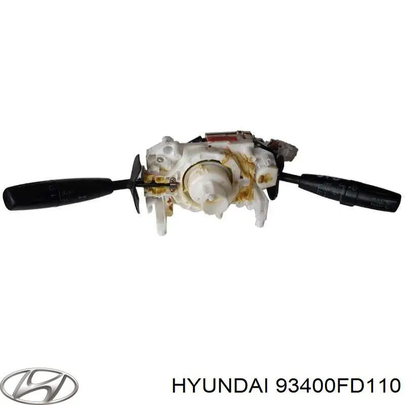 93400FD110 Hyundai/Kia Comutador instalado na coluna da direção, montado
