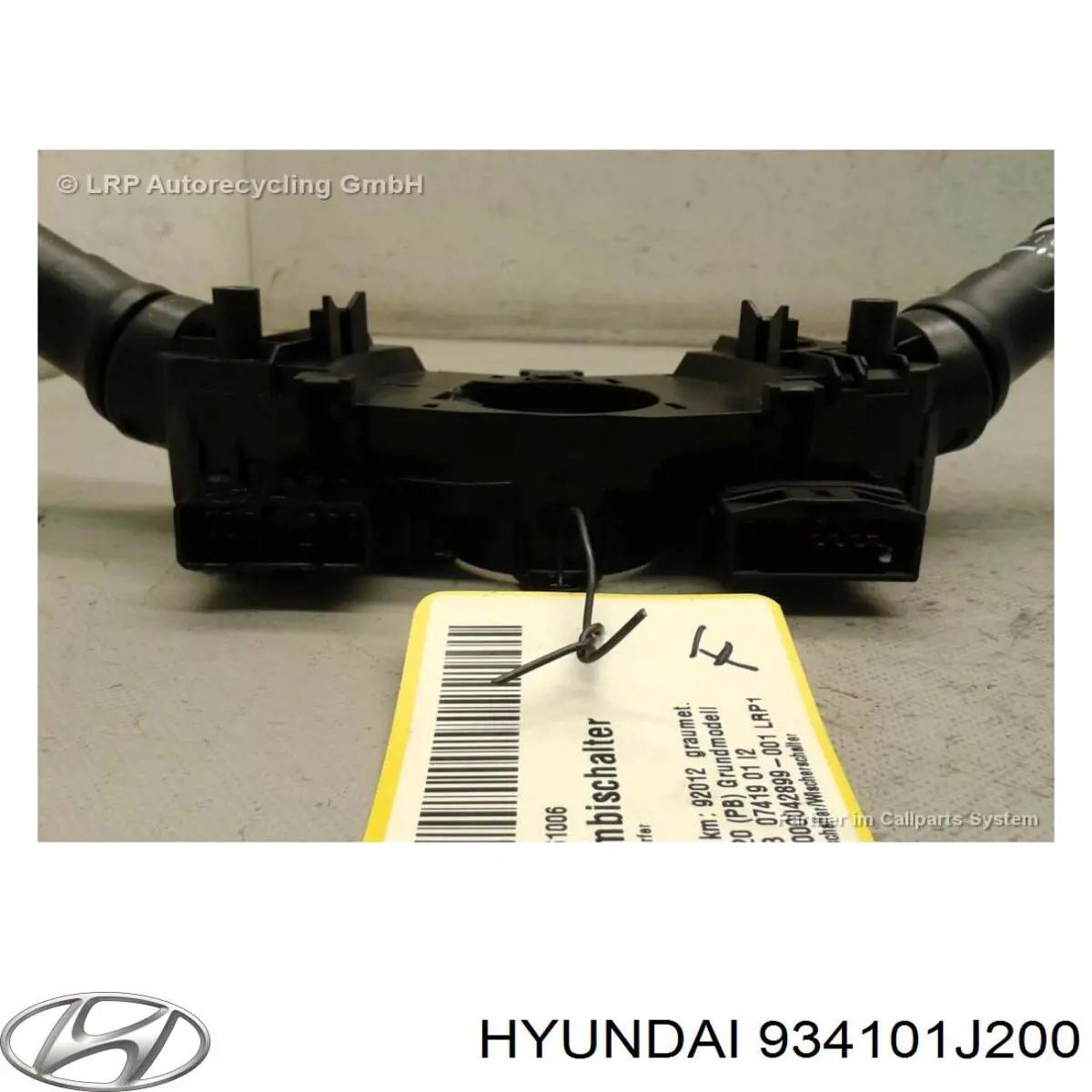 934101J200 Hyundai/Kia Comutador direito instalado na coluna da direção