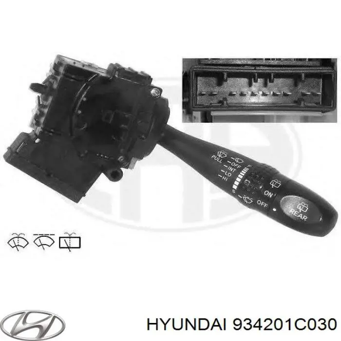 Comutador direito instalado na coluna da direção Hyundai/Kia 934201C030 preço, a partir de 45,97 USD