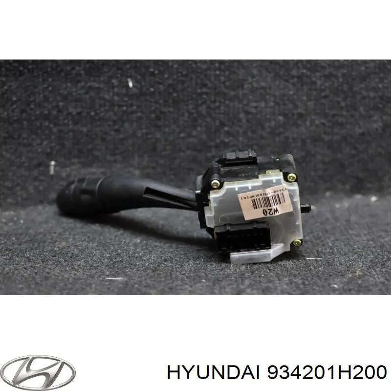 934201H200 Hyundai/Kia Comutador direito instalado na coluna da direção