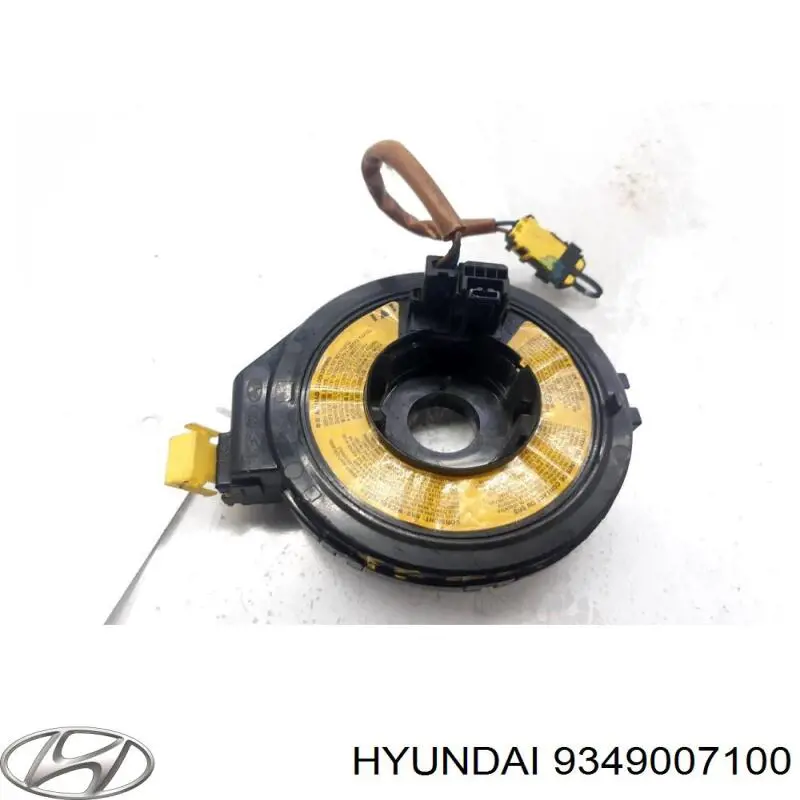 9349007100 Hyundai/Kia Anel AIRBAG de contato, cabo plano do volante