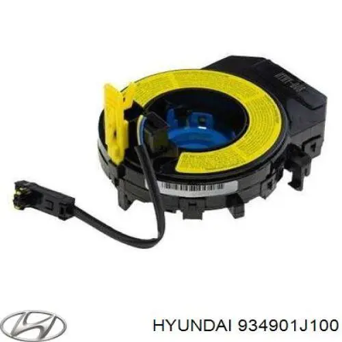 934901J100 Hyundai/Kia Anel AIRBAG de contato, cabo plano do volante