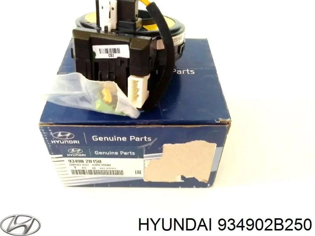 Anel AIRBAG de contato, cabo plano do volante 934902B250 Hyundai/Kia