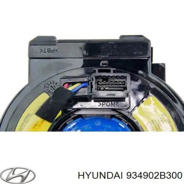 Anel AIRBAG de contato, cabo plano do volante 934902B300 Hyundai/Kia