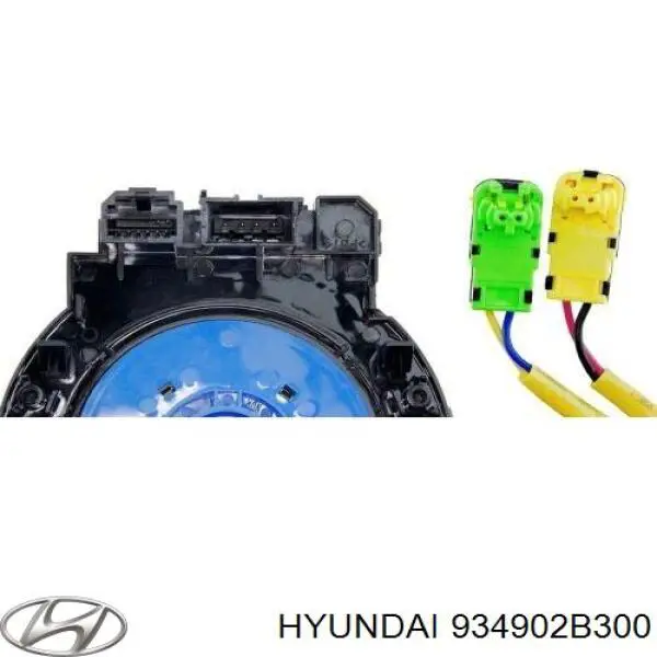 Compre 934902B300 Hyundai/Kia Anel AIRBAG de contato, cabo plano do volante