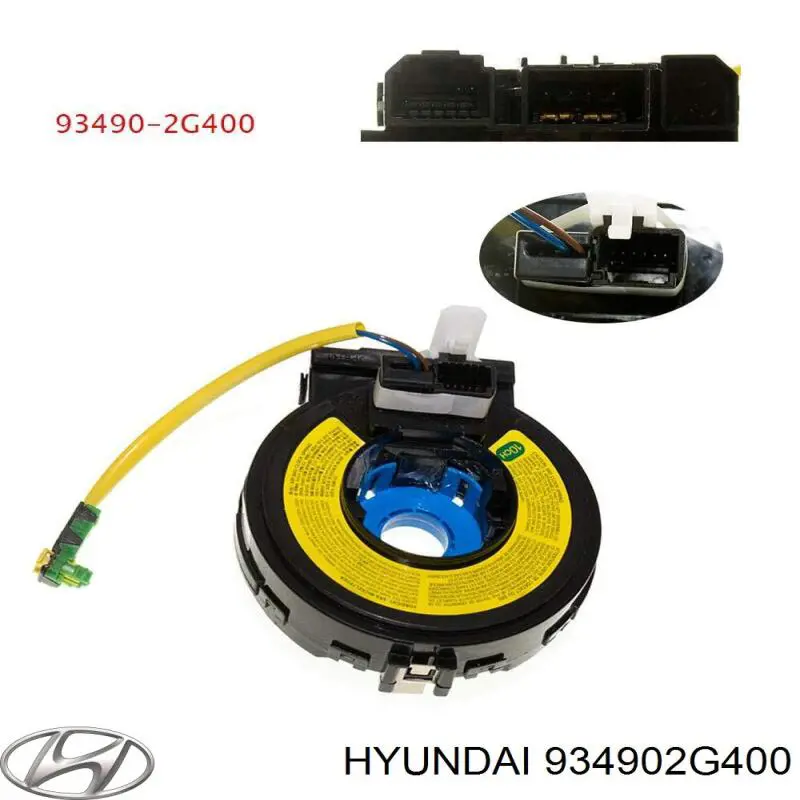Anel AIRBAG de contato, cabo plano do volante Hyundai/Kia 934902G400 preço, a partir de 32,54 USD