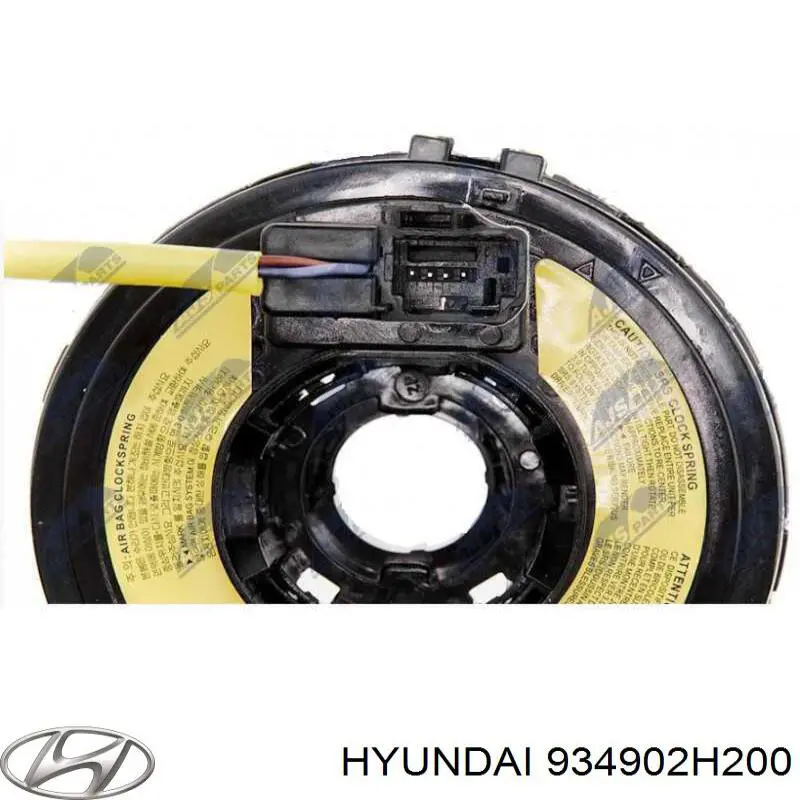 934902H200 Hyundai/Kia Anel AIRBAG de contato, cabo plano do volante