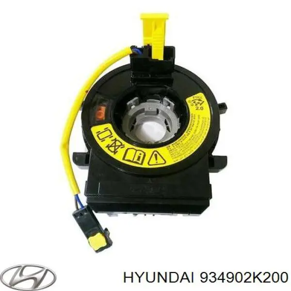 934902K200 Hyundai/Kia Anel AIRBAG de contato, cabo plano do volante