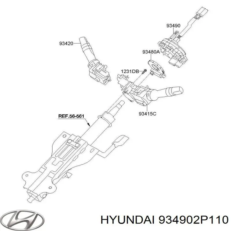 Anel AIRBAG de contato, cabo plano do volante Hyundai/Kia 934902P110 preço, a partir de 35,22 USD