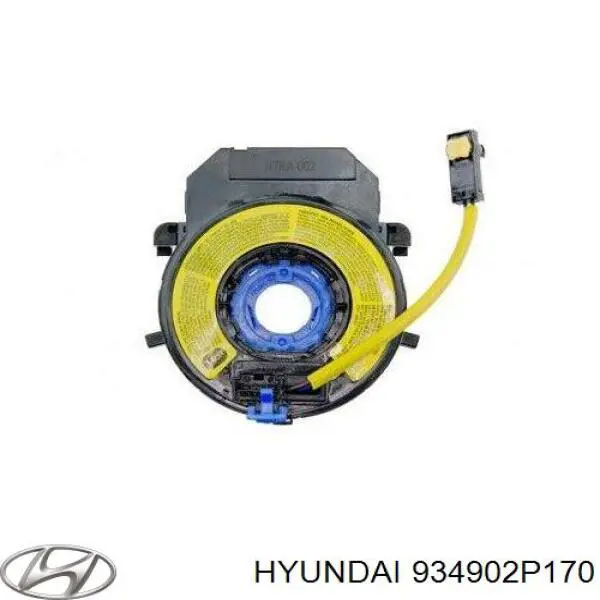 934902P170 Hyundai/Kia Anel AIRBAG de contato, cabo plano do volante