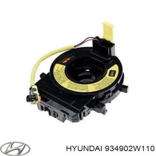 934902W110 Hyundai/Kia Anel AIRBAG de contato, cabo plano do volante