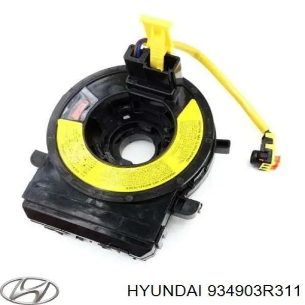 934903R311 Hyundai/Kia Anel AIRBAG de contato, cabo plano do volante