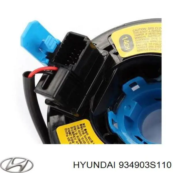 Anel AIRBAG de contato, cabo plano do volante Hotaru HCS1240