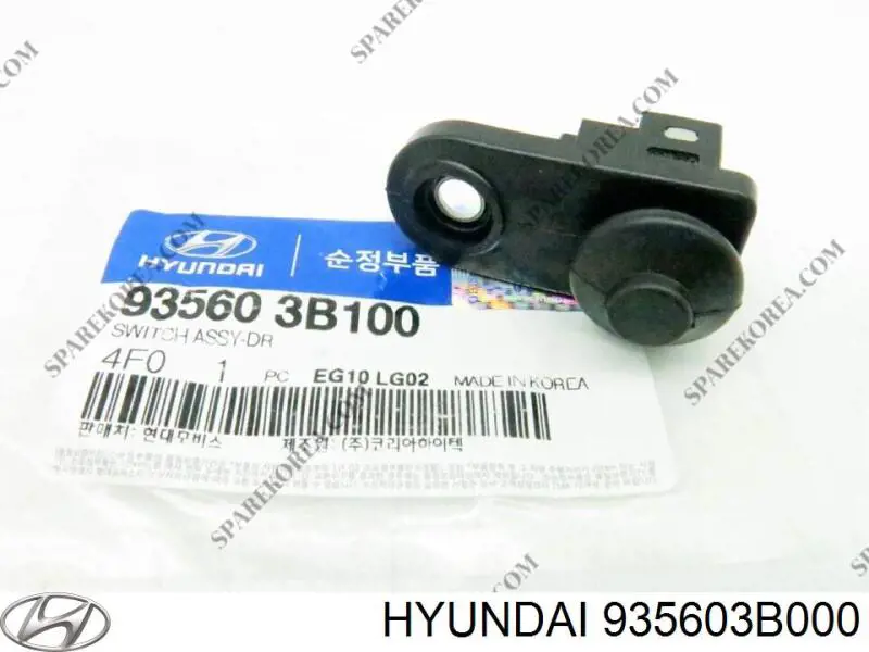 Sensor de fechamento de portas (interruptor de fim de carreira) Hyundai/Kia 935603B000 preço, a partir de 8,81 USD