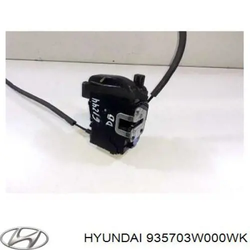 935703W000WK Hyundai/Kia Unidade de botões dianteira esquerda de controlo de elevador de vidro