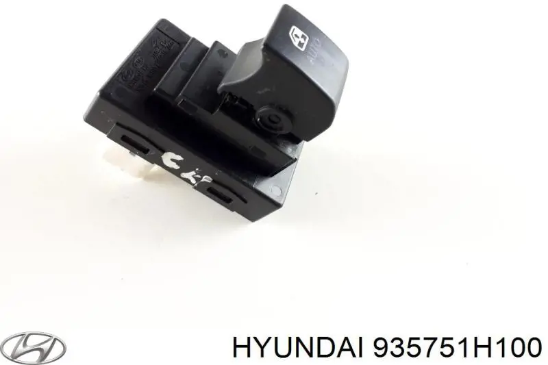 935751H100 Hyundai/Kia Botão dianteiro direito de ativação de motor de acionamento de vidro