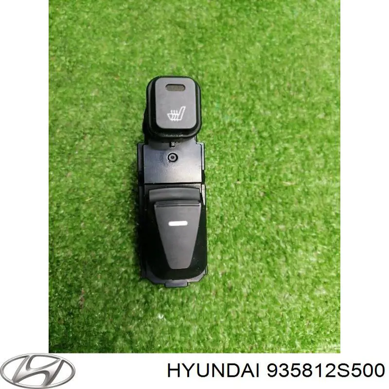 935812S500 Hyundai/Kia Unidade de botões traseira de controlo de elevador de vidro