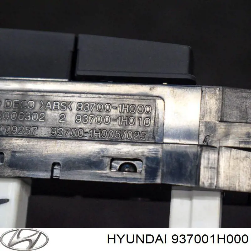 937001H000 Hyundai/Kia Botão de ativação do sinal de emergência