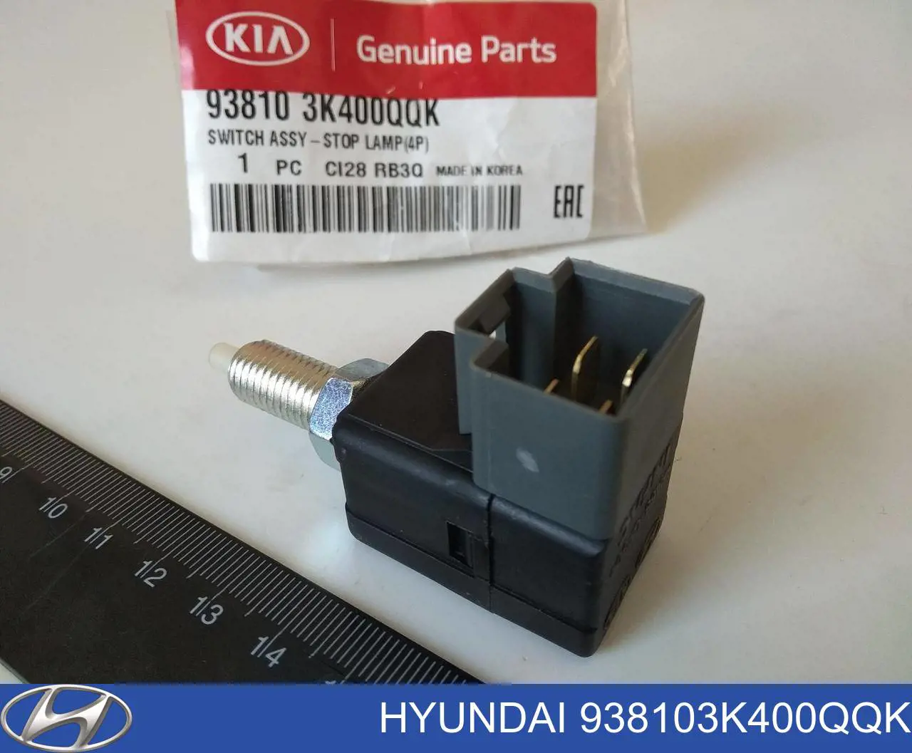 Sensor de ativação do sinal de parada Hyundai/Kia 938103K400QQK preço, a partir de 14,87 USD