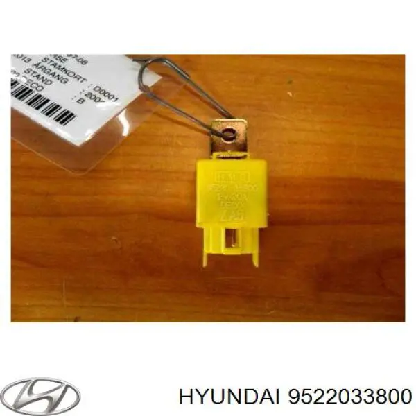 9522033800 Hyundai/Kia Relê elétrico multifuncional