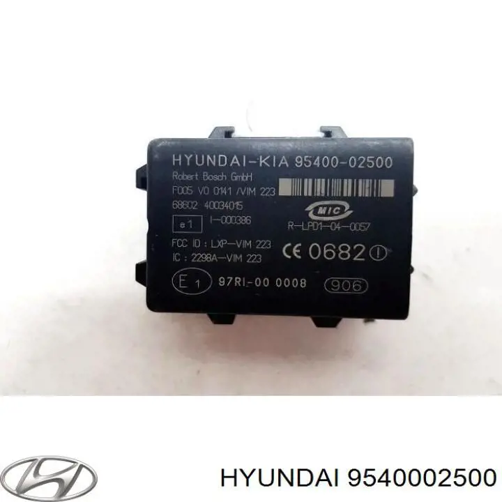 9540002500 Hyundai/Kia Módulo de direção (Centralina eletrônica) de imobilizador