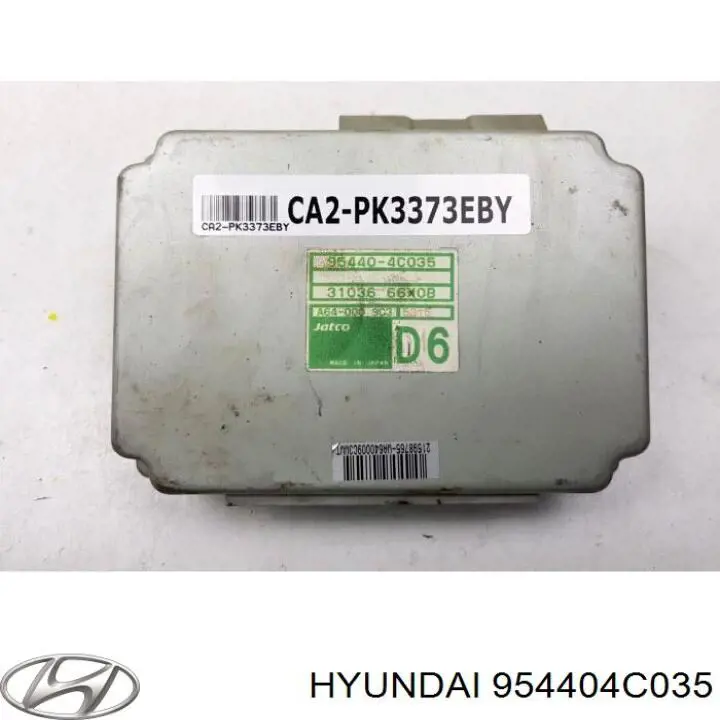 954404C035 Hyundai/Kia Módulo de direção (Centralina eletrônica) da Caixa Automática de Mudança eletrônica