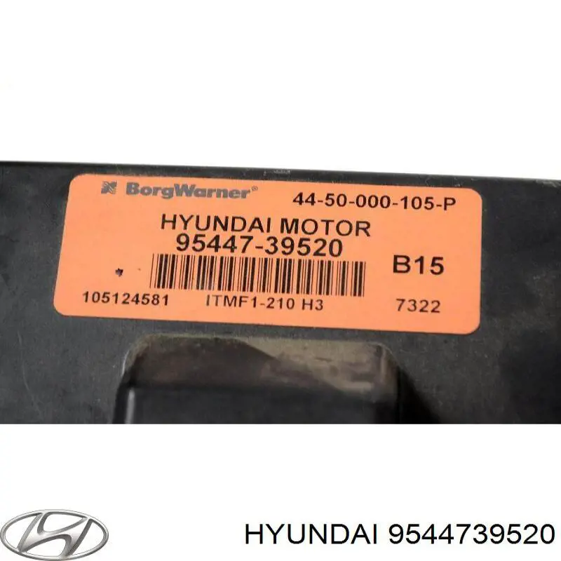 9544739520 Hyundai/Kia Módulo de direção da caixa de transferência