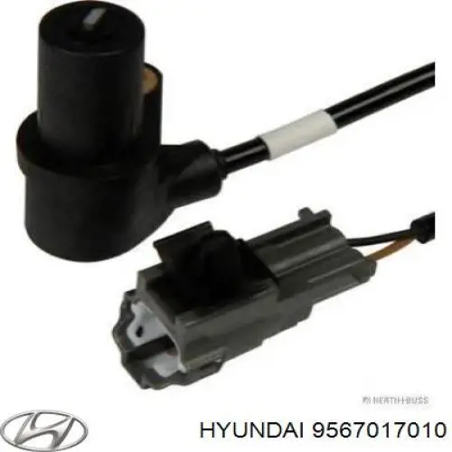 Compre 9567017010 Hyundai/Kia Sensor dianteiro esquerdo de desgaste das sapatas do freio