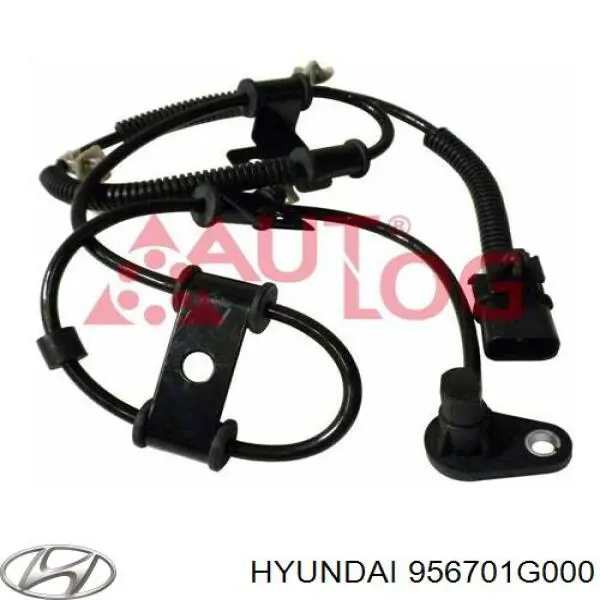 956701G000 Hyundai/Kia Sensor ABS dianteiro esquerdo