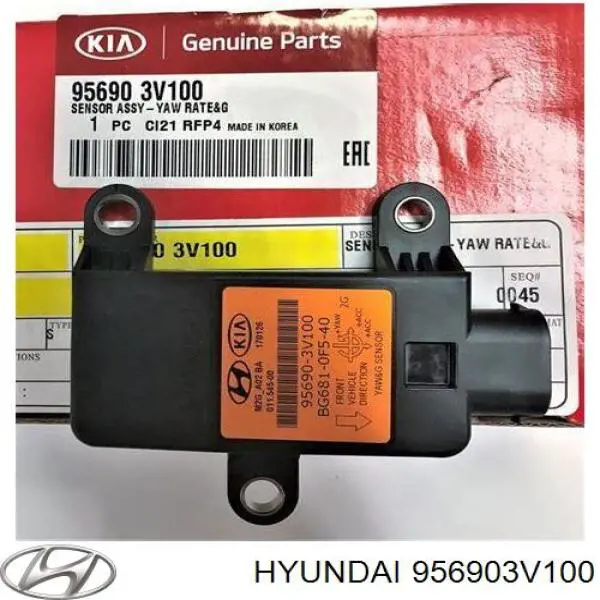 Sensor de aceleração transversal (ESP) Hyundai/Kia 956903V100 preço, a partir de 45,97 USD