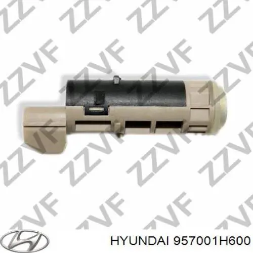 957001H600 Hyundai/Kia Sensor de sinalização de estacionamento (sensor de estacionamento) dianteiro/traseiro central