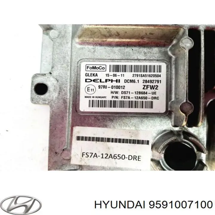  Hyundai/Kia 9591007100 preço, a partir de 98,89 USD