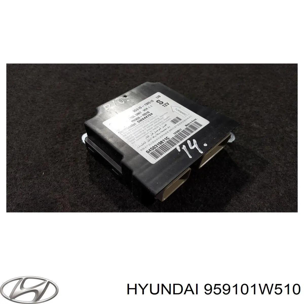 Módulo processador de controlo da bolsa de ar (Centralina eletrônica AIRBAG) Hyundai/Kia 959101W510 preço, a partir de 184,13 USD