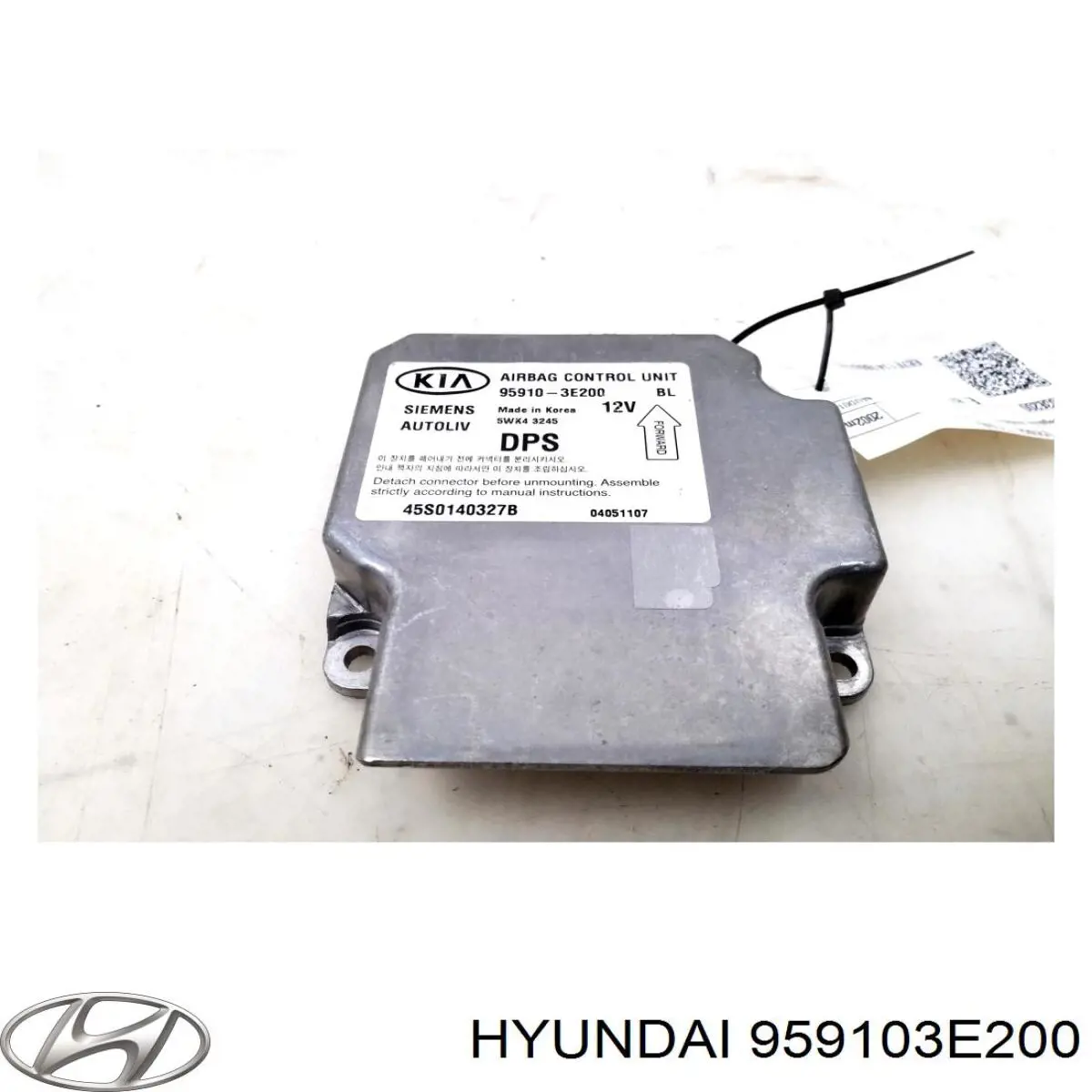 Módulo processador de controlo da bolsa de ar (Centralina eletrônica AIRBAG) Hyundai/Kia 959103E200 preço, a partir de 44,84 USD