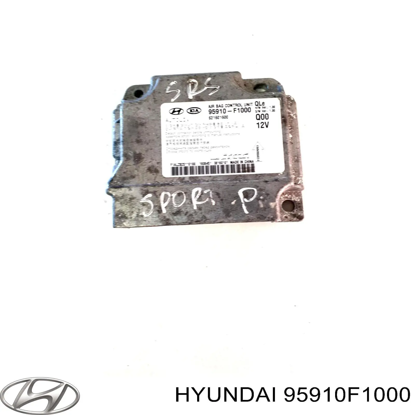 95910F1000 Hyundai/Kia Módulo processador de controlo da bolsa de ar (Centralina eletrônica AIRBAG)