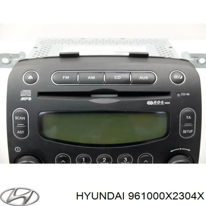 961000X2304X Hyundai/Kia Aparelhagem de som (rádio AM/FM)