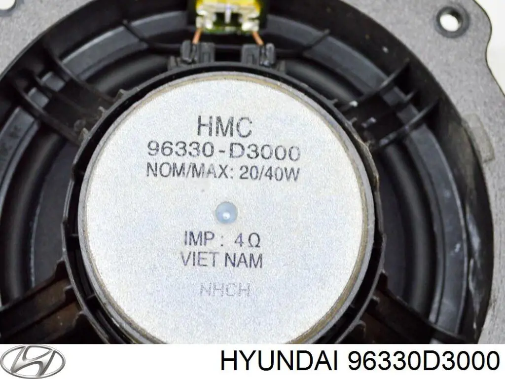 96330D3000 Hyundai/Kia Alto-falante da porta dianteira