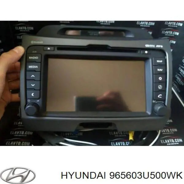 965603U500WK Hyundai/Kia Aparelhagem de som (rádio AM/FM), universal