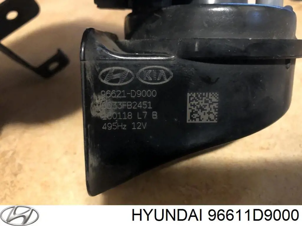 96611D9000 Hyundai/Kia Sinal sonoro (cláxon)