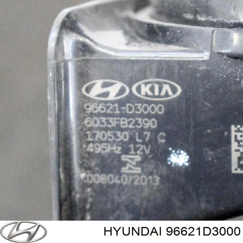 Sinal sonoro (cláxon) para Hyundai Tucson III TL
