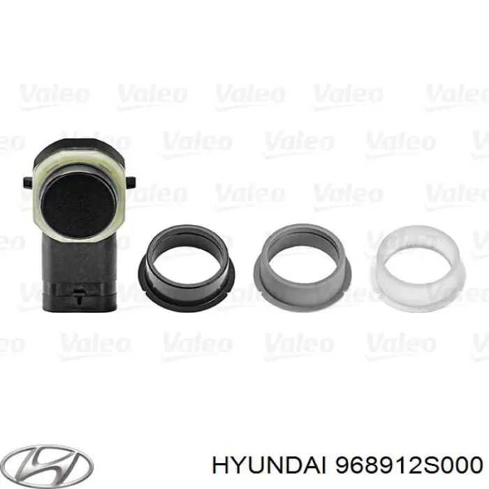Sensor dianteiro de sinalização de estacionamento (sensor de estacionamento) Hyundai/Kia 968912S000 preço, a partir de 31,57 USD