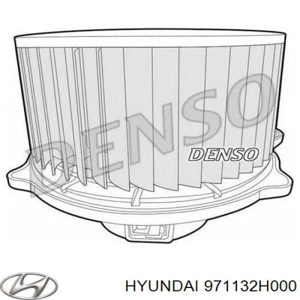971132H000 Hyundai/Kia Motor de ventilador de forno (de aquecedor de salão)