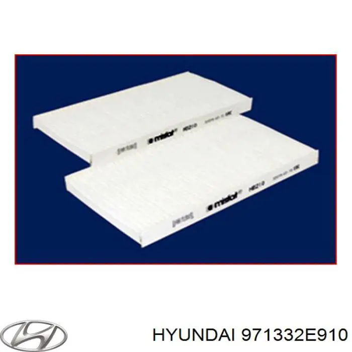 Filtro de salão Hyundai/Kia 971332E910 preço, a partir de 9,79 USD