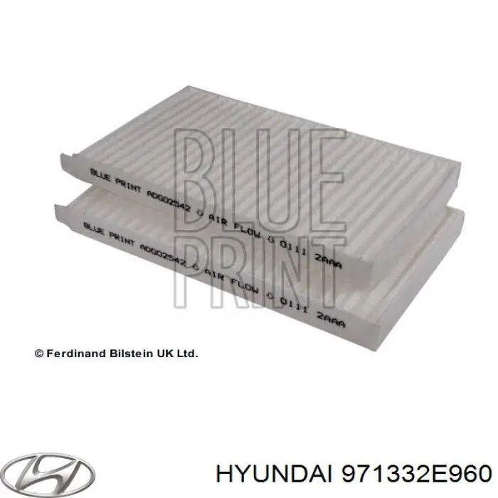 971332E960 Hyundai/Kia Filtro de salão