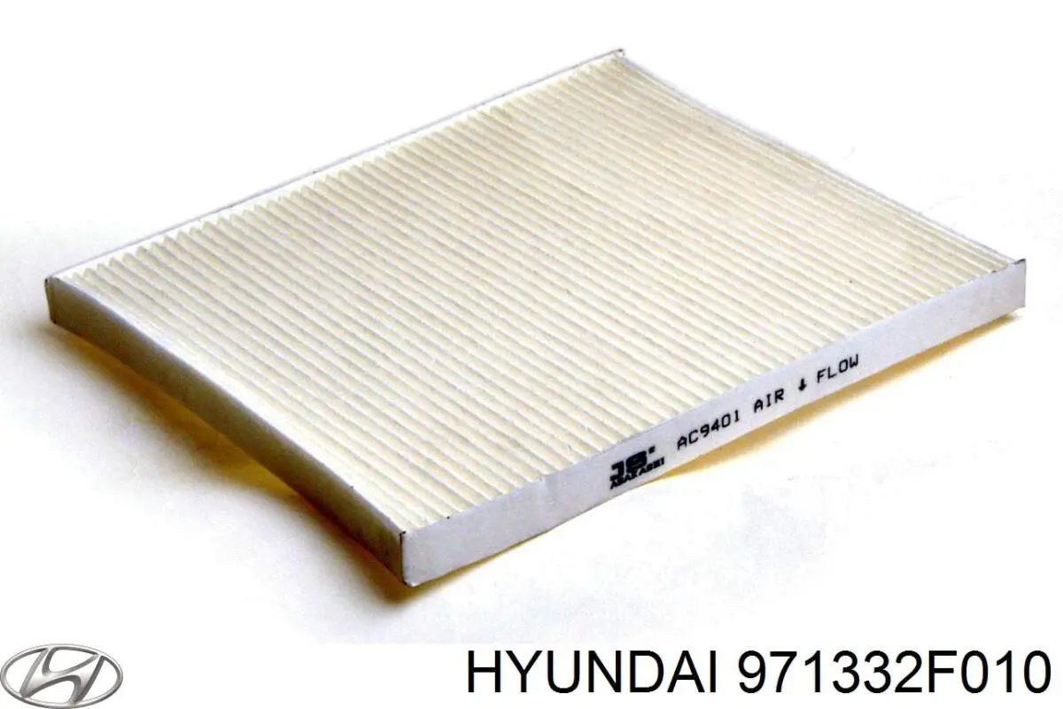 Filtro de salão Hyundai/Kia 971332F010 preço, a partir de 16,09 USD