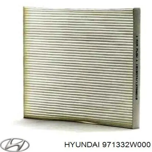 971332W000 Hyundai/Kia Filtro de salão