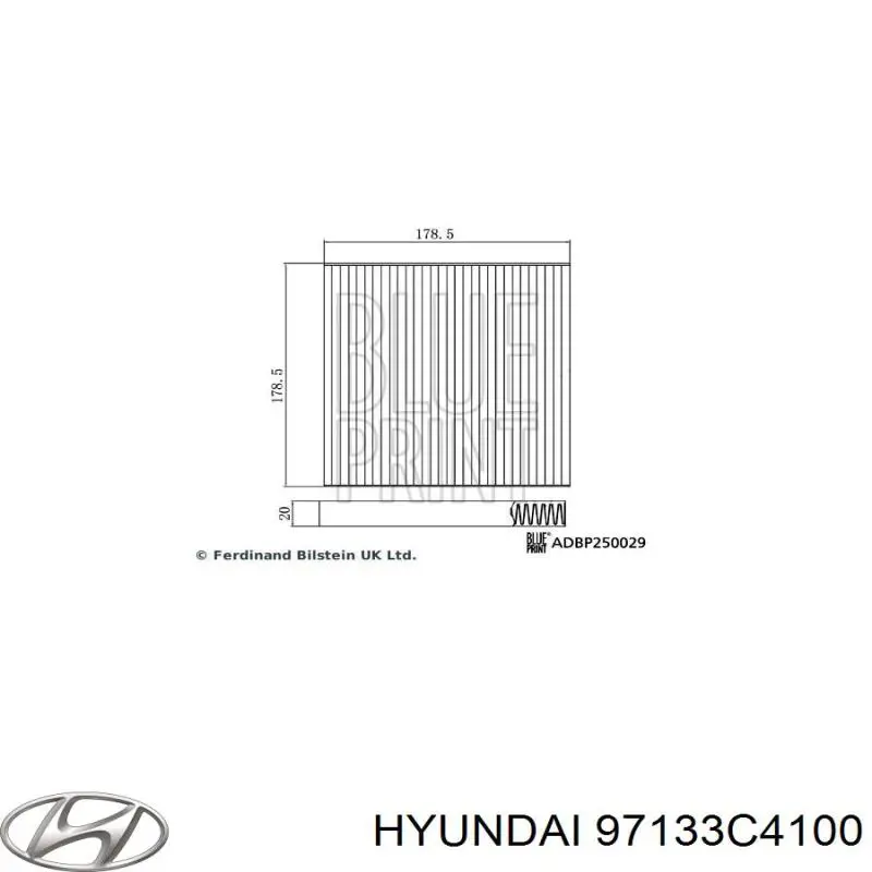 Compre 97133C4100 Hyundai/Kia Filtro de salão