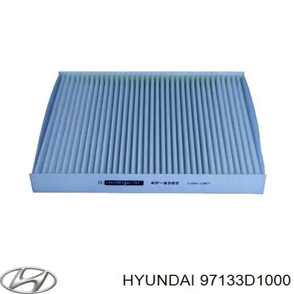 Filtro de salão Hyundai/Kia 97133D1000 preço, a partir de 9,76 USD