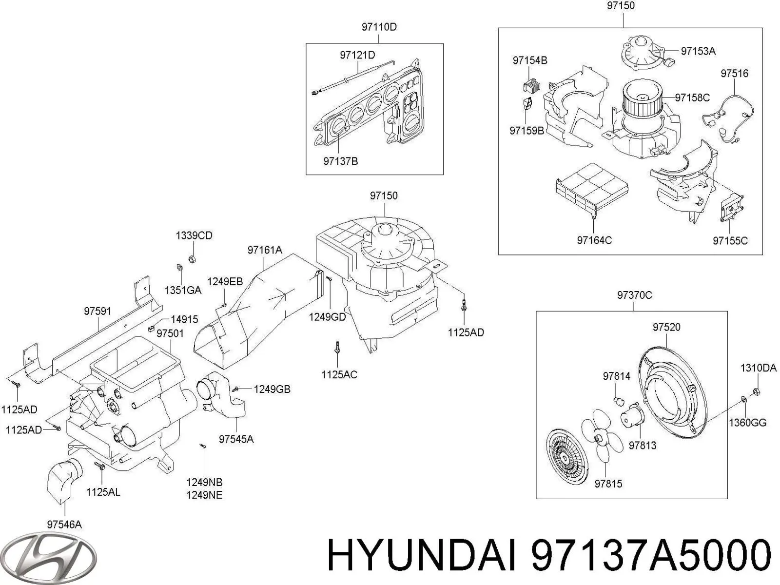 97137A5000 Hyundai/Kia 